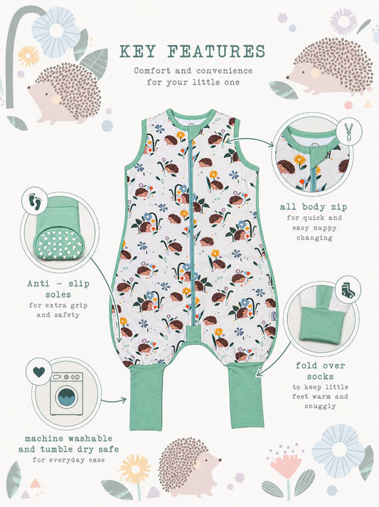 Hedgehog - Toddler Sleeping Suit 1.0 TOG