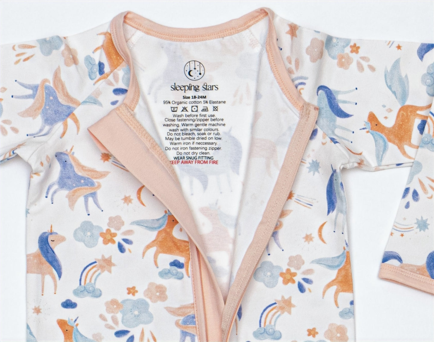 Unicorn Baby Grow image 2