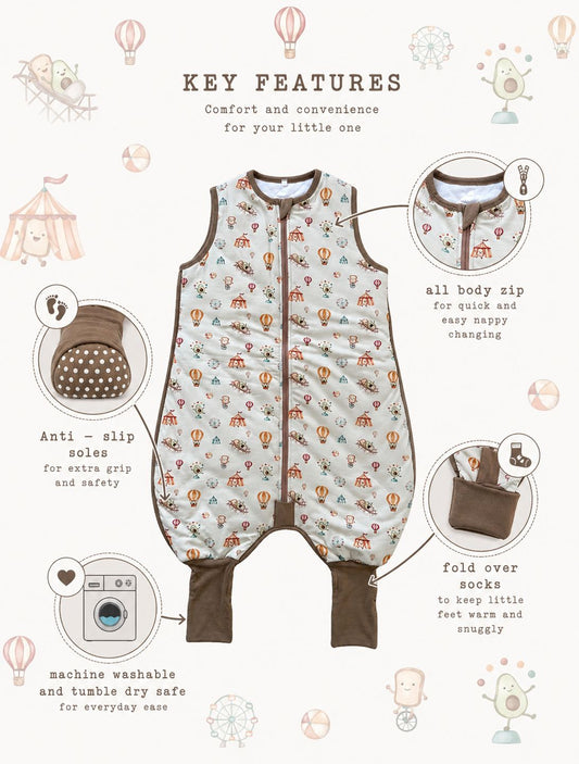 Avocado & Toast - Toddler Sleeping Suit 1.0 TOG