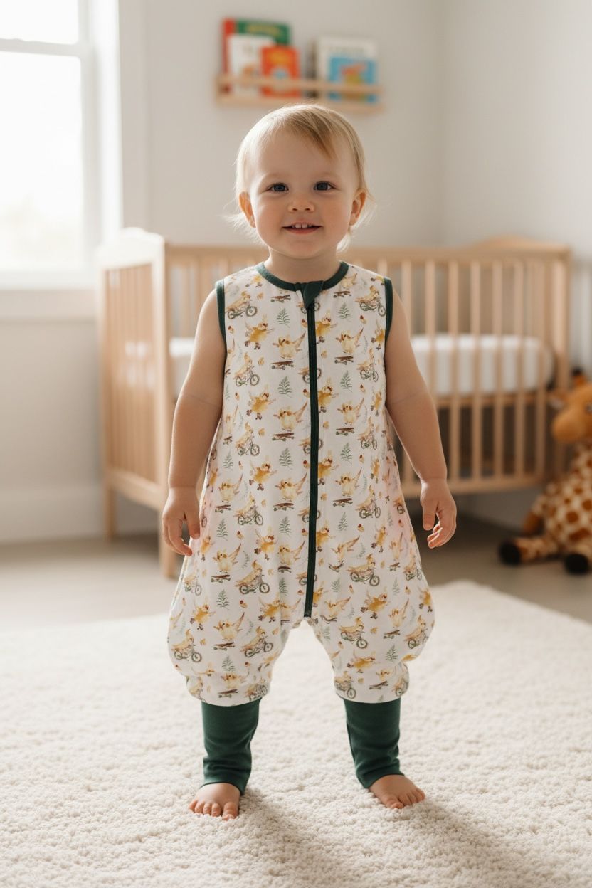 Parrots - Toddler Sleeping Suit 2.5 TOG