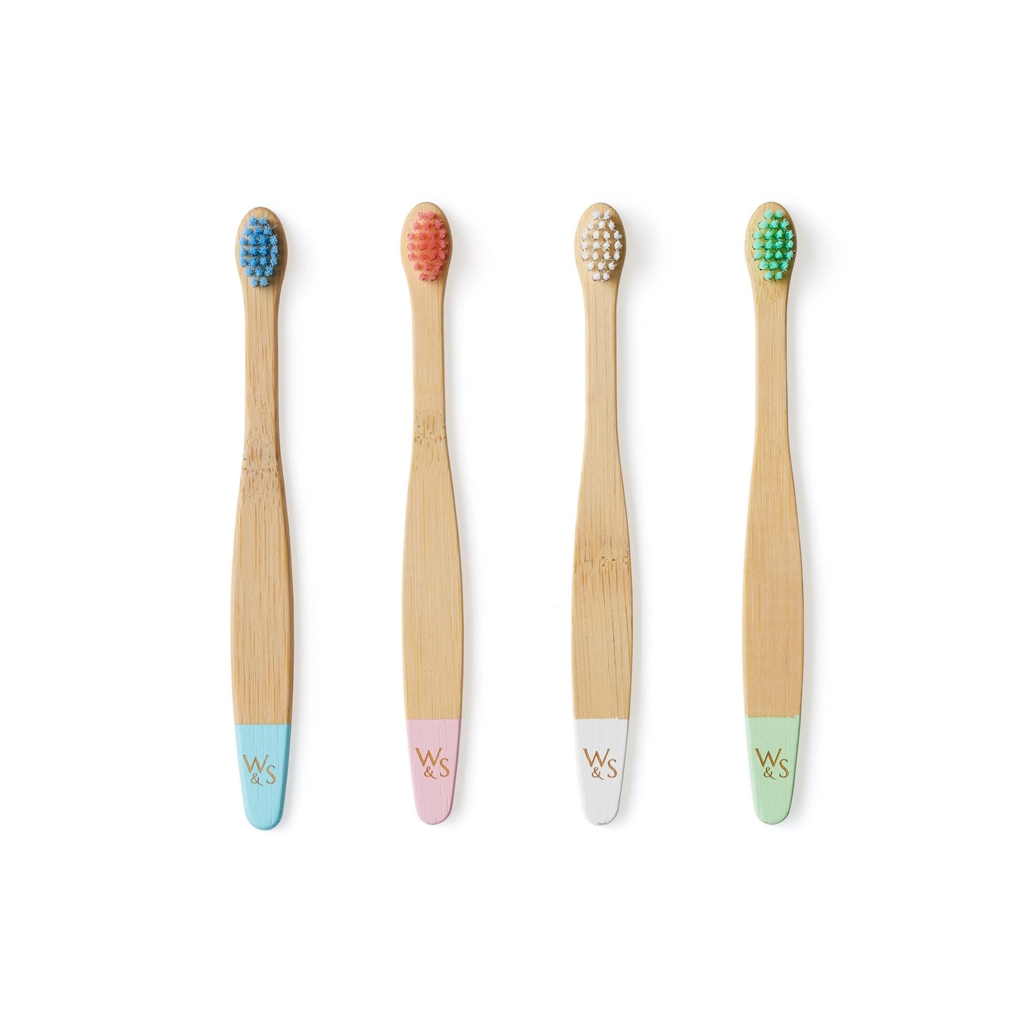 Bamboo Baby Toothbrushes (set of 4, multicolour) image 3