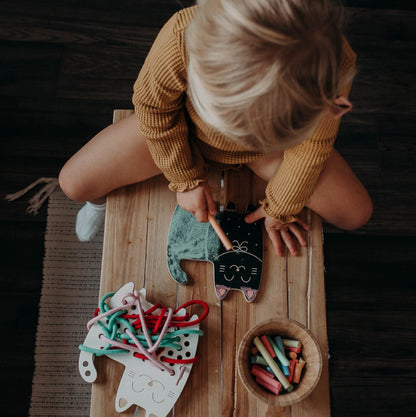 Dog, Animal Shaped Chalk Board / with Chalk image 3