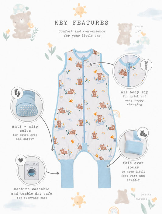 Teddy - Toddler Sleeping Suit 2.5 TOG