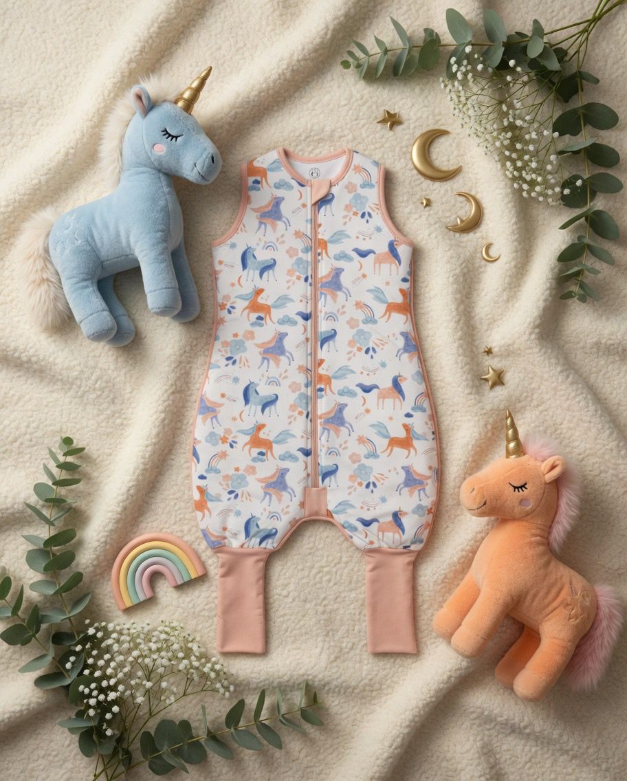 Unicorns - Toddler Sleeping Suit 1.0 TOG