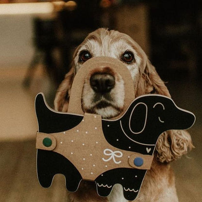 Dog, Animal Shaped Chalk Board / with Chalk image 1