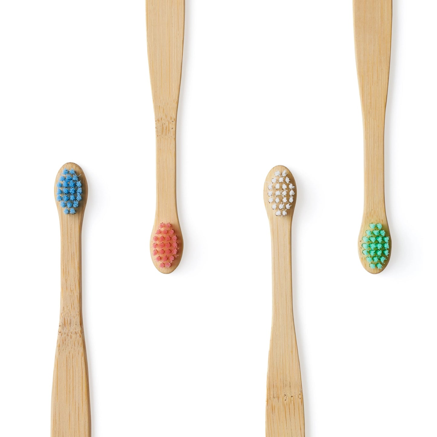 Bamboo Baby Toothbrushes (set of 4, multicolour) image 1